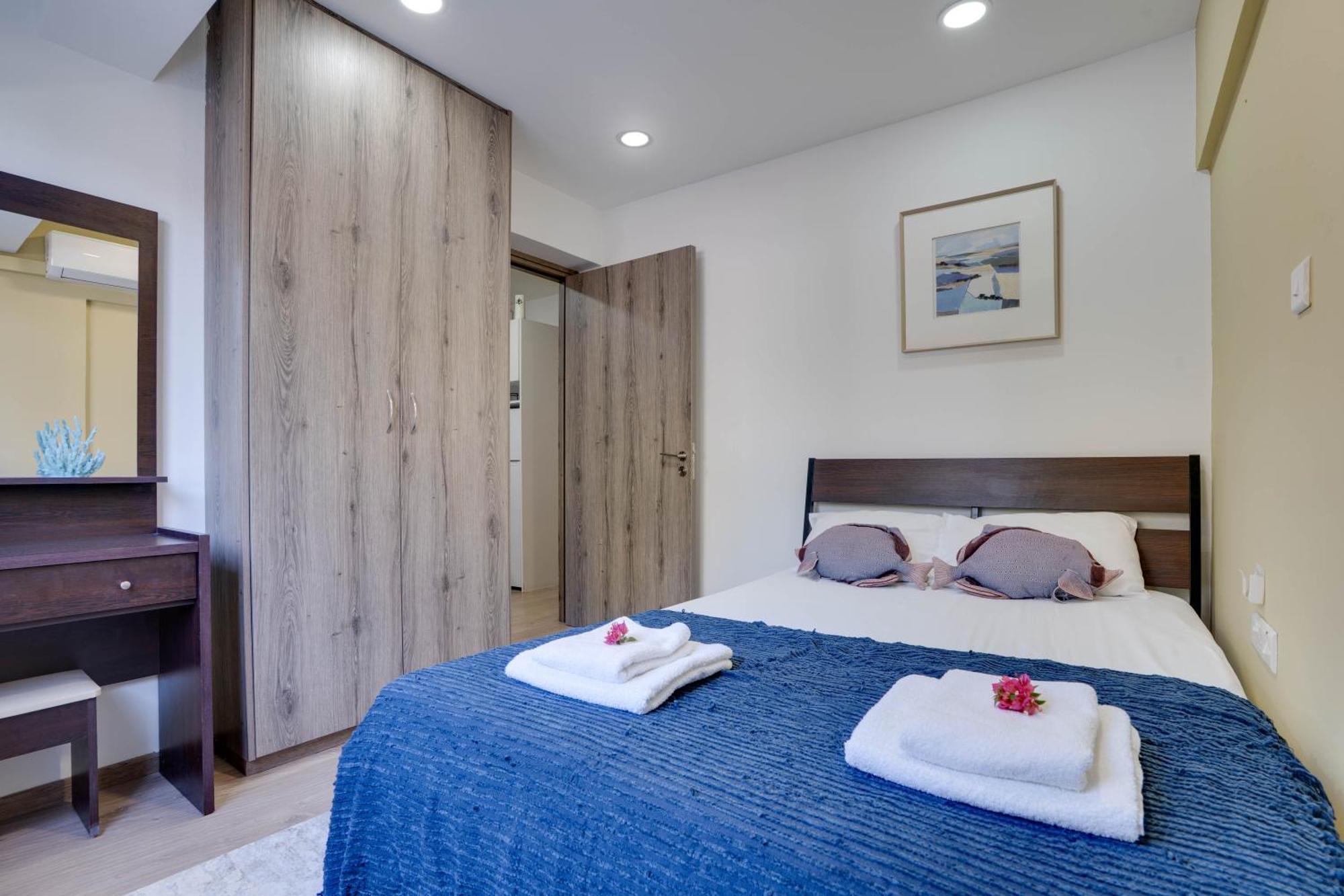 Atlantis Apartments 50M From Makenzy Seafront Larnaca Exterior photo